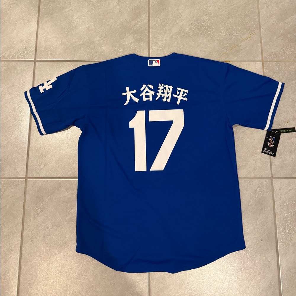 Shohei Ohtani Los Angeles Dodgers MLB Baseball Jersey new with tags men’s medium